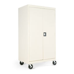Mobile Storage Cabinet, w/ Adjustable Shelves 36w x 24d