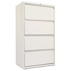 Four-Drawer Lateral File Cabinet, 30w x 19-1/4d x 54h,