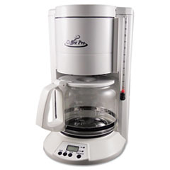 Home/Office 12-Cup Coffee Maker, White -