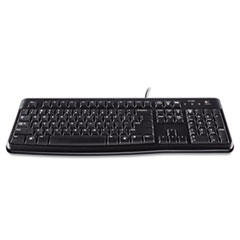 K120 Ergonomic Desktop
Keyboard, USB, Black -
KEYBOARD,K120,BK