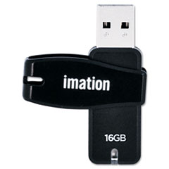Swivel USB Flash Drive, 16 GB - DRIVE,SWIVEL FLASH,16GB