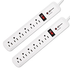 Surge Protector, 6 Outlets, 4ft Cord, 1080 Joules -