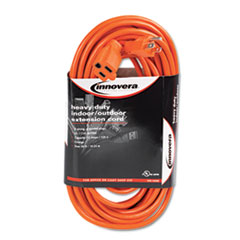 Indoor/Outdoor Extension Cord, 50 Feet, Orange -