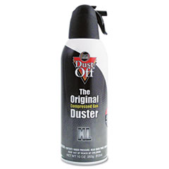 Disposable Compressed Gas
Duster, 10oz Can -
(H)CLEANER,DUST-OFF10OZ,DISP