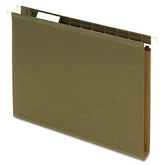 Reinforced 1&quot; Extra Capacity Hanging Folders, Letter,