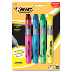 Brite Liner Grip XL Highlighter, Chisel Tip,