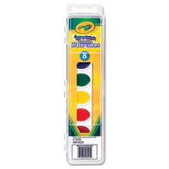 Washable Watercolor Paint, 8 Assorted Colors -