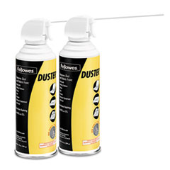 Air Duster, 152A Liquefied Gas, 10oz Can, Two Per Pack -