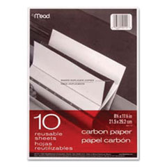 Black Carbon Mill Finish Paper, 8-1/2 x 11, 10 Sheets