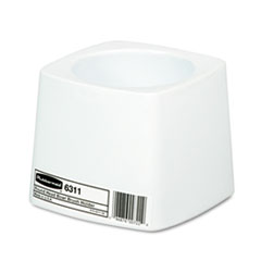 Holder for Toilet Bowl Brush, White Plastic - C-BOWL BRUSH