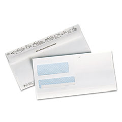 ecoEnvelope Reusable Two-Way Double Window Envelope, #9 -