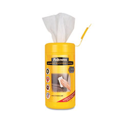 Screen Cleaning Wet Wipes, 5.12&quot; x 5.90&quot;, 100/Tub -