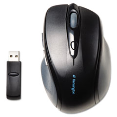 Pro Fit Full-Size Wireless Mouse, Right, Black -