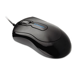 Mouse-In-A-Box Optical Mouse, Two-Button/Scroll, Black -