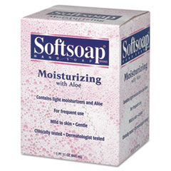 Moisturizing Soap w/Aloe, Unscented Liquid, Dispenser,
