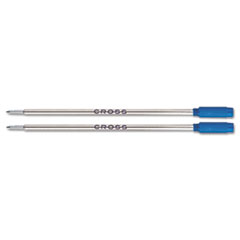 Refills for Ballpoint Pens, Medium, Blue Ink, 2/Pack -