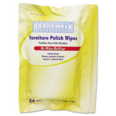 Furniture Polish Wipes, 10 x
7, Lemon Scent, 24 Wipes/Pack
- LEMON OIL FURNTR POLISH
24CT WIPES 12