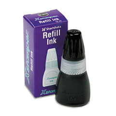 Refill Ink for Xstamper Stamps, 10ml-Bottle, Black -