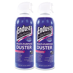 Compressed Air Duster for
Electronics, 10oz, 2 per Pack
- PC DUSTER 10OZ 2/PK