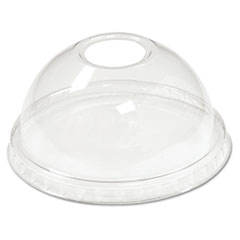 Cold Cup Dome Lids, Fits 5-20oz Cups, Clear - CLR DOME