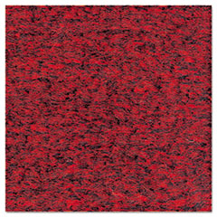 Rely-On Olefin Indoor Wiper Mat, 24 x 36, Red/Black -