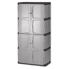 Double-Door Storage Cabinet - Base/Top, 36w x 18d x 72h,