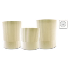 Stirling Fluted Chef&#39;s Hats,
Paper, White, Adjustable, 7&quot;
Tall - C-FLUTED CHEF HAT 7IN
PPR WHI 15
