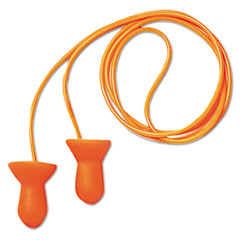 Quiet Multiple-Use Earplugs,
Corded, 26NRR, Orange/Blue -
C-QUIET REUSABLE FOAM EAR