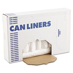 High-Density Can Liners, 40 x 46, 45-Gal, 10 Micron