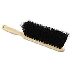 Polypropylene Bristle Counter Brush, 8&quot;, Tan Handle -