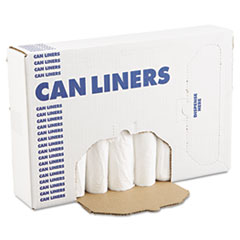 Extra Heavy-Grade Can Liners, 24 x 32, 16-Gallon, .40 Mil,