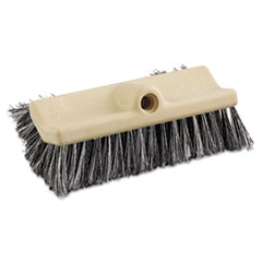 Dual-Surface Vehicle Brush, 10&quot;, Brown - C-VEHICLE