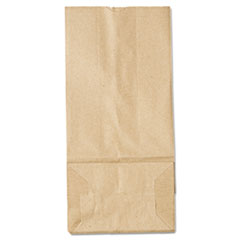 5# Paper Bag, 35-lb Base,
Brown Kraft, 5-1/4 x 3-7/16 x
10-15/16, 500-Bundle -
C-GROCERY BAG 5LB KFT 500