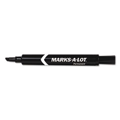 Permanent Marker, Large Chisel Tip, Black -