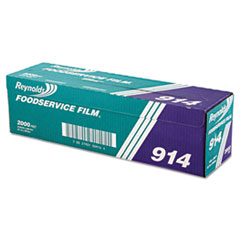 PVC Film Roll w/Cutter Box, 18&quot; x 2000 ft, Clear - C-PVC