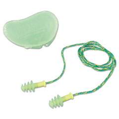 FUS30S-HP Fusion Multiple-Use
Earplugs, Small, 27NRR,
Corded, Green/White -
C-FUSION EARPLUG SML CORDED
IN HEATPACK CS