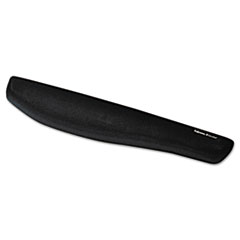 PlushTouch Keyboard Wrist Rest, Foam, Black, 18-1/8&quot; x