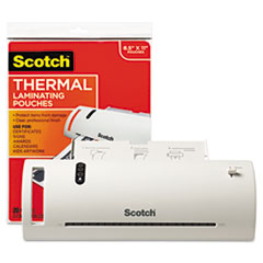 Thermal Laminator Value Pack, 9&quot; W, with 20 Letter Size