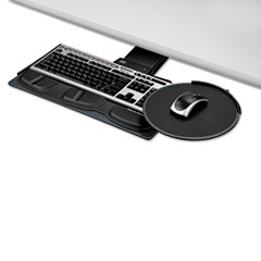 Adjustable Keyboard Platform, 19 x 10-5/8, Black -