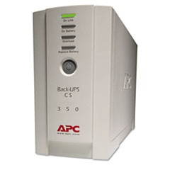 Back-UPS CS Battery Backup
System Six-Outlet 350
Volt-Amps - (H)POWER,350VA UPS