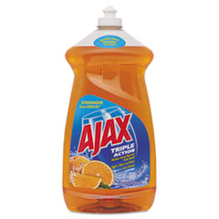 Dish Detergent, Liquid, Antibacterial, Orange, 52 oz,