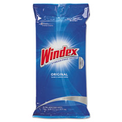 Glass &amp; Surface Wet Wipe, Cloth, 7 x 10 - C-WINDEX ORIG