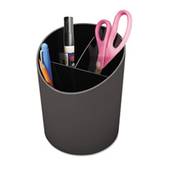 Recycled Big Pencil Cup, Plastic, 4 1/4 dia. x 5 3/4,