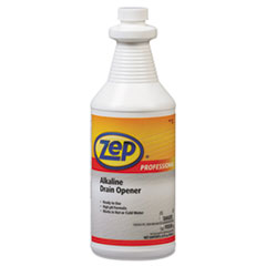 Alkaline Drain Opener Quart Bottle - ZEP PROFESSIONAL