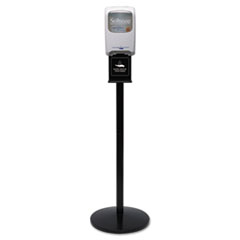 Touch-Free Dispenser Floor Stand, 14w x 52h,Black -