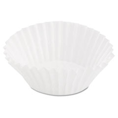 Paper Fluted Baking Mini Cups, Dry-Waxed, 3-1/2,