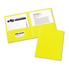 Two-Pocket Embossed Paper Portfolio, 30-Sheet Capacity,