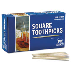 Square Wood Toothpicks, 2 3/4&quot;, Natural -