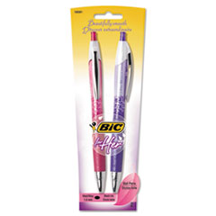 Bic for Her Retractable Ballpoint Pen, 1.0 mm, Black