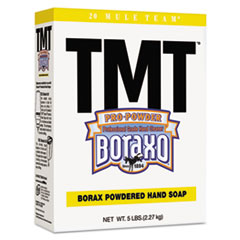 TMT Powdered Hand Soap, Unscented Powder, 5lb Box -